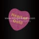 Heart Of Gold Heat Transfers Glitter Vinyl